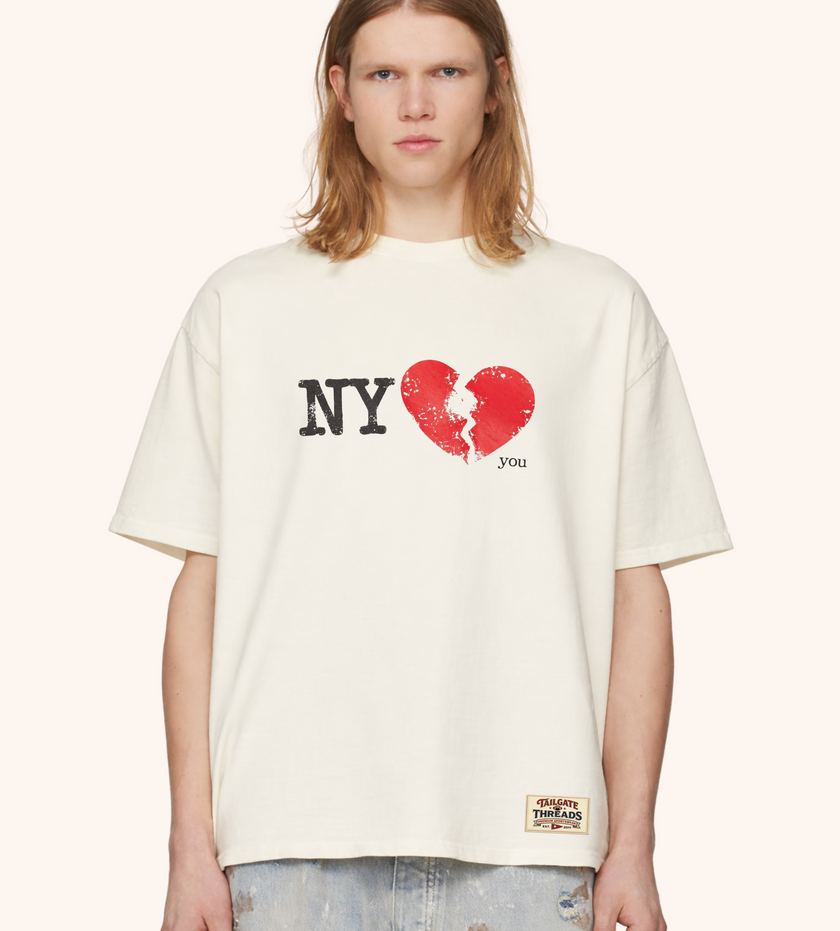 NY ❤️ You Vintage Tee - Cream