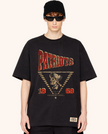 Patriots Vintage Crest Tee – Faded Black