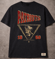 Patriots Vintage Crest Tee – Faded Black