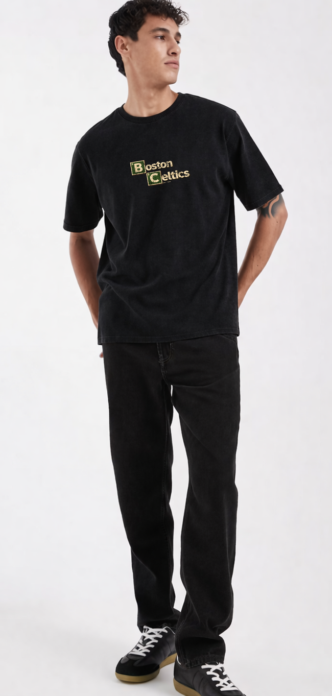 Boston Chemistry Vintage Unisex Tee –   Faded Black