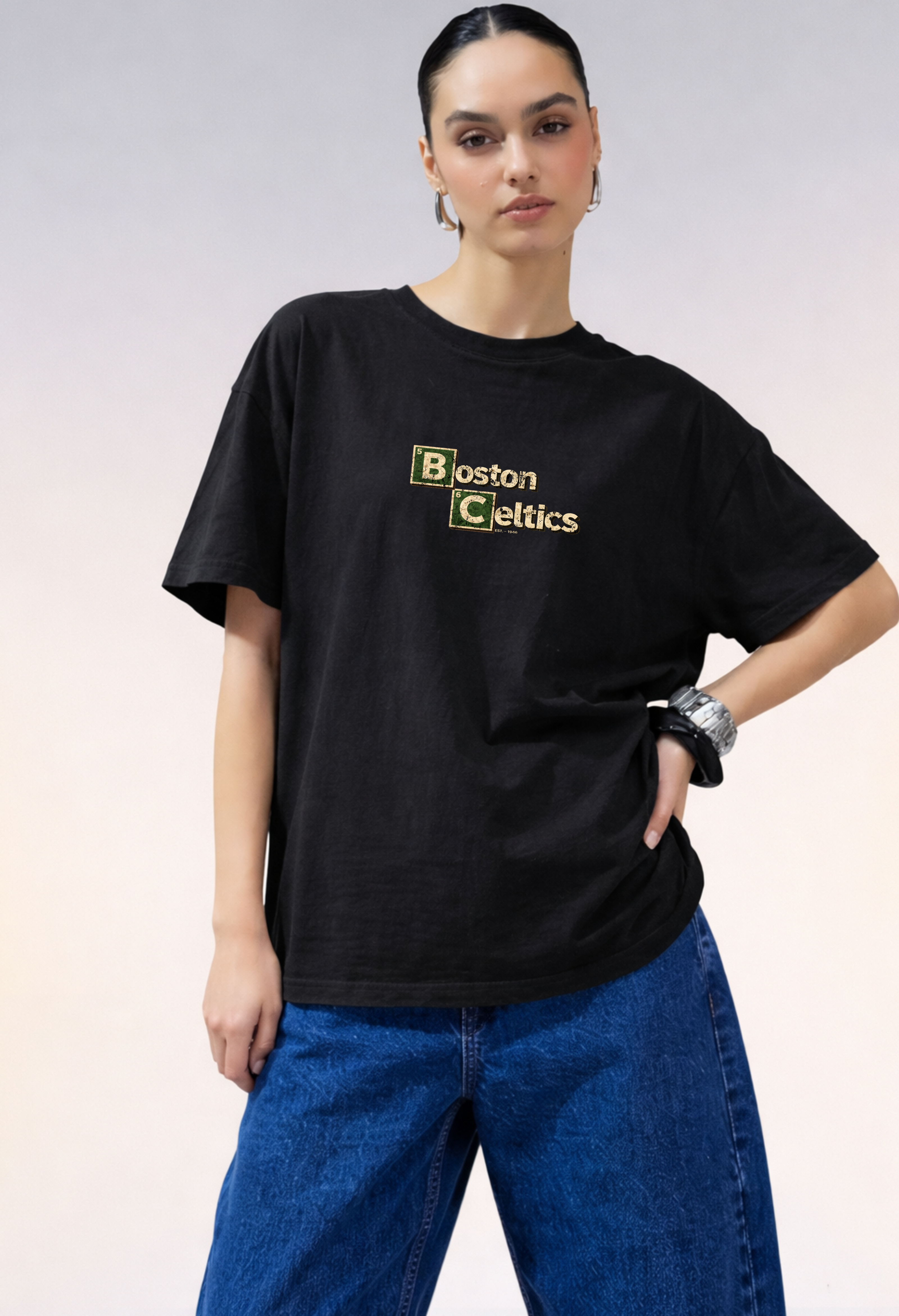 Boston Chemistry Vintage Unisex Tee –   Faded Black