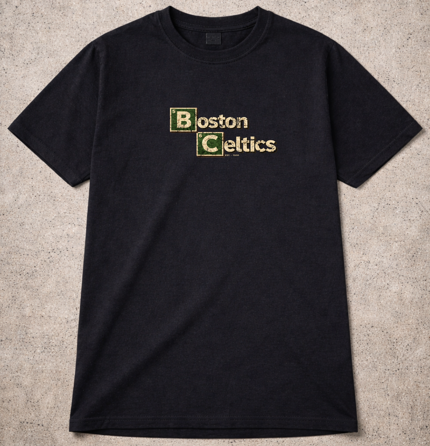 Boston Chemistry Vintage Unisex Tee –   Faded Black